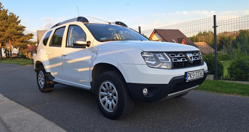 Dacia Duster cena 34900 przebieg: 155000, rok produkcji 2016 z Wyszków małe 92